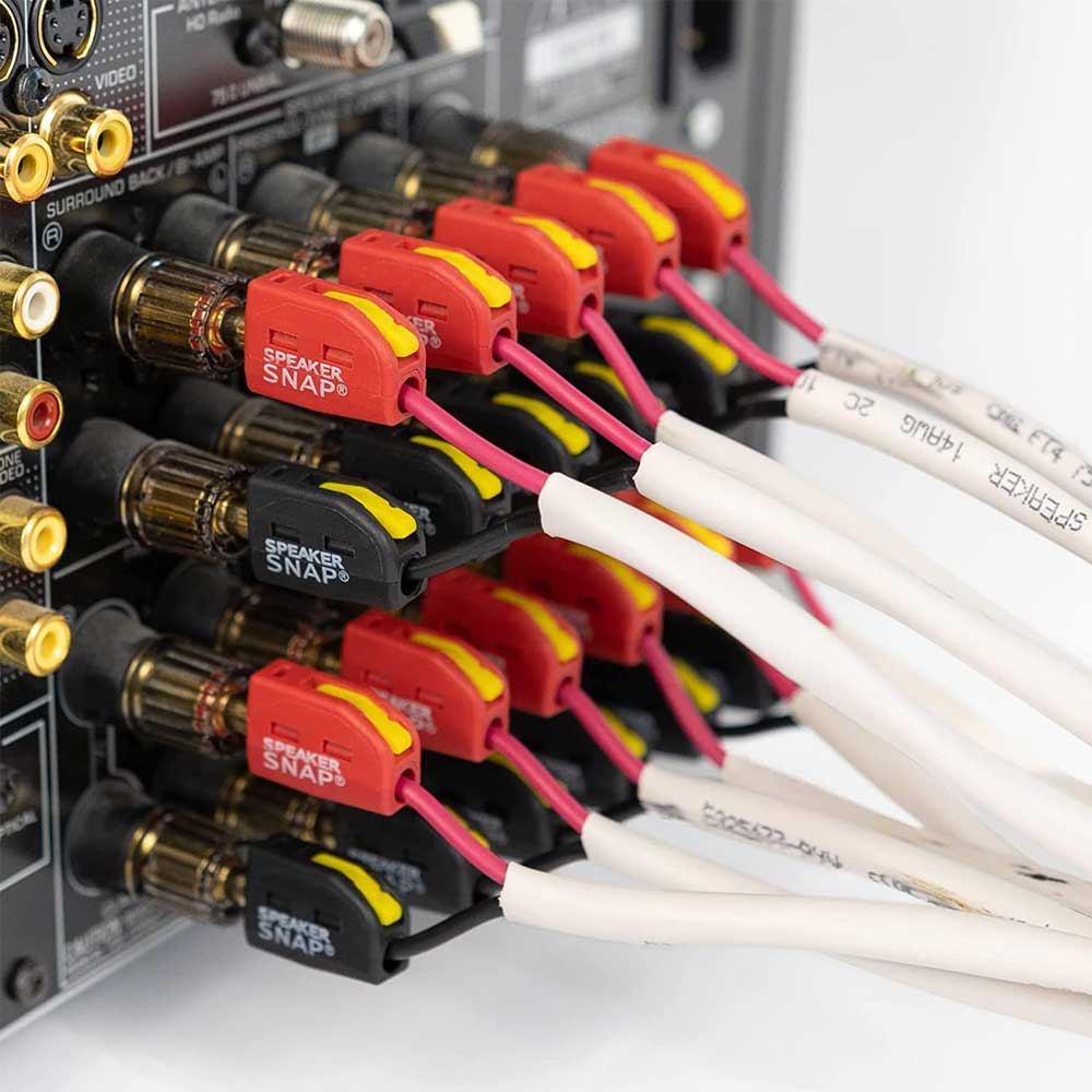 Speaker Snap Banana Plug 8 Pack