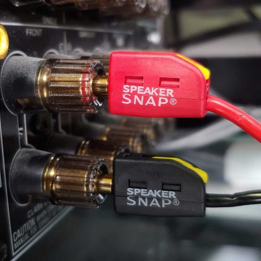 Speaker Snap Banana Plug 8 Pack