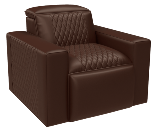 Sovereign Baron Left Arm Leather Cafe Brown