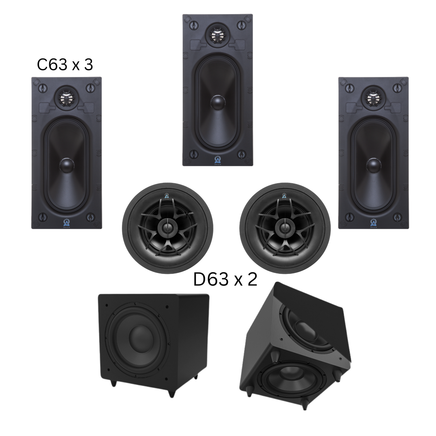 Origin C63-5.1 Kit - Surround Packs