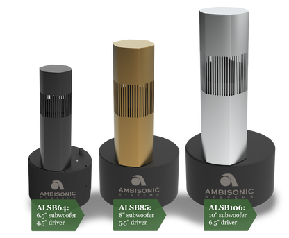 Ambisonic Bollard 8" Hex Champagne