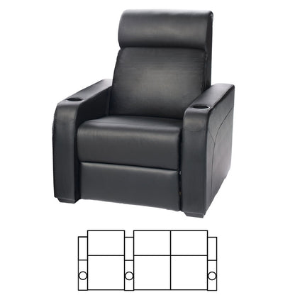 CFG317-SL New Yorker Pro Standard Leather No Chiller cups