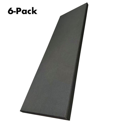 Manhattan AcoustaSense™ Absorption Panel Rect Black - 6 Pack