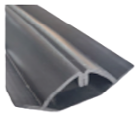SS33-IC SoundScapes™ Inner Corner 33mm Fabric Gripping Wall Panel Frame  3M length
