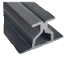 SS25-SJ SoundScapes™ Square Join 25mm Fabric Gripping Wall Panel Frame  3M length